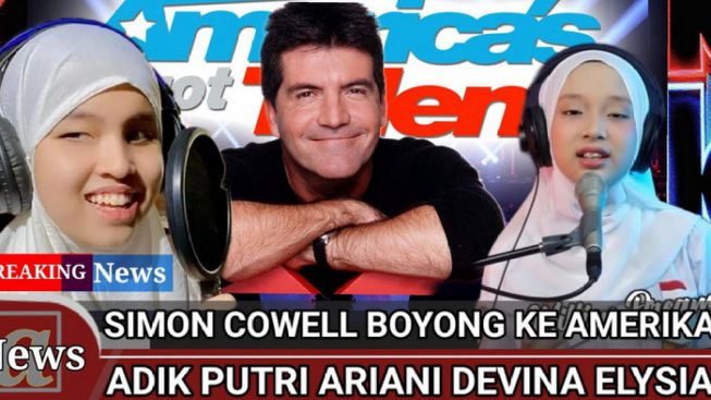 Cek Fakta: Adik Putri Ariani Diboyong oleh Simon Cowell ke Amerika Serikat?