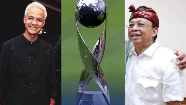 Ganjar dan I Wayan Koster Disentil Warganet, Usai Indonesia Resmi Jadi Tuan Rumah Piala Dunia U-17