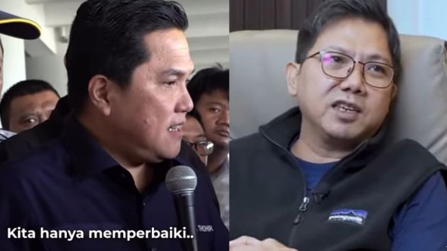 Bung Towel Suruh FIFA Verifikasi Stadion JIS, Ketum PSSI Erick Thohir: Ayo Salaman sama Saya, Dicoret!