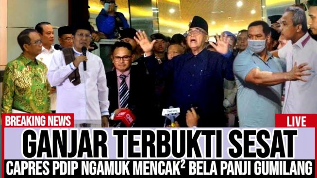 Cek Fakta: Ganjar Pranowo Terbukti Sesat, Capres PDIP Ngamuk Bela Panji Gumilang?