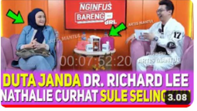 Nathalie Holscher Curhat Soal Perselingkuhan dan Nafkah dari Mantan Suaminya kepada Dokter Richard Lee? Cek Fakta Selengkapnya