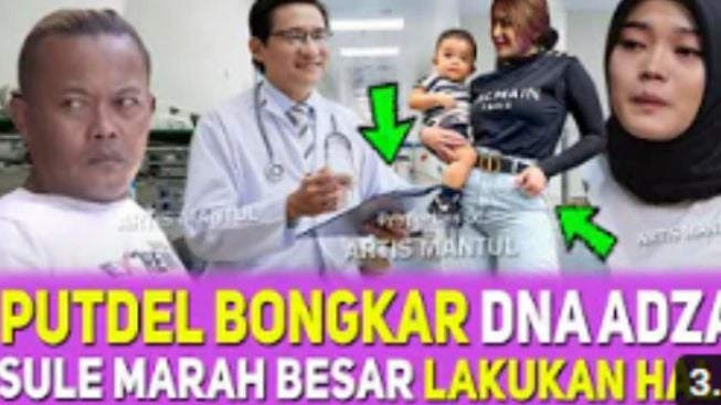 Putri Delina Sebut Adzam Bukan Anak Nathalie Holscher bersama Sule? Cek Fakta Selengkapnya