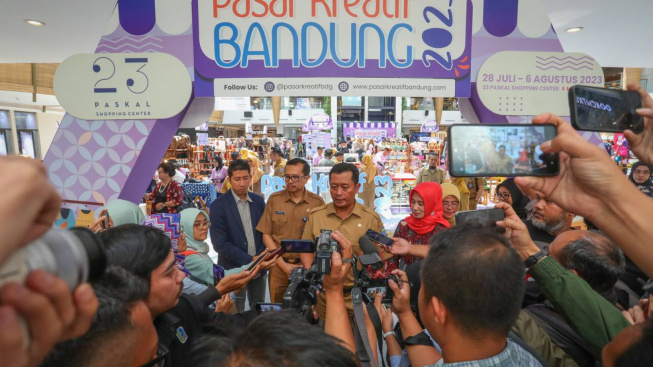 Pasar Kreatif Bandung 2023: Omzet saat Ini Berada di Angka Rp6,7 Miliar