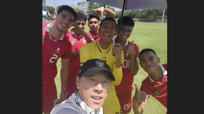 Momen Shin Tae Yong Berbagi Cerita saat Bersama Timnas Indonesia U-23 dalam Kualifikasi Piala Asia U-23