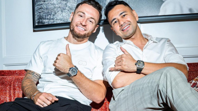 Marc Klok Unggah Foto dengan Raffi Ahmad, Bobotoh Khawatir Pemain Persib Bandung Itu Pindah ke RANS Nusantara FC
