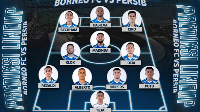 Prediksi Starting Line Up Persib Bandung vs Borneo FC Malam Nanti, Ujung Tombak Tetap DDS!