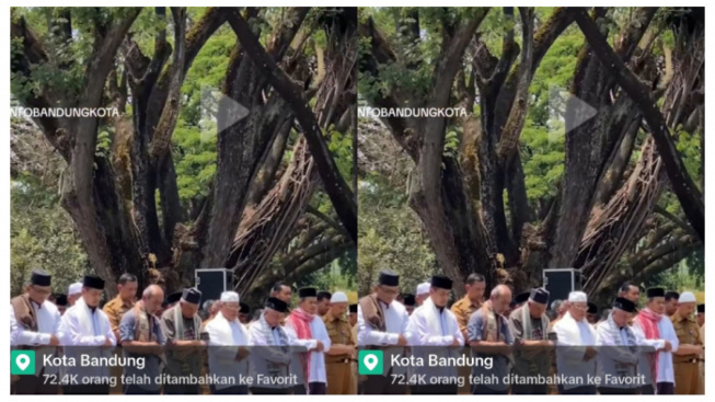 Ucapan Syukur Warga Sebagian Wilayah Kota Bandung Hujan, Usai Pemkot Bandung Gelar Shalat Istisqa