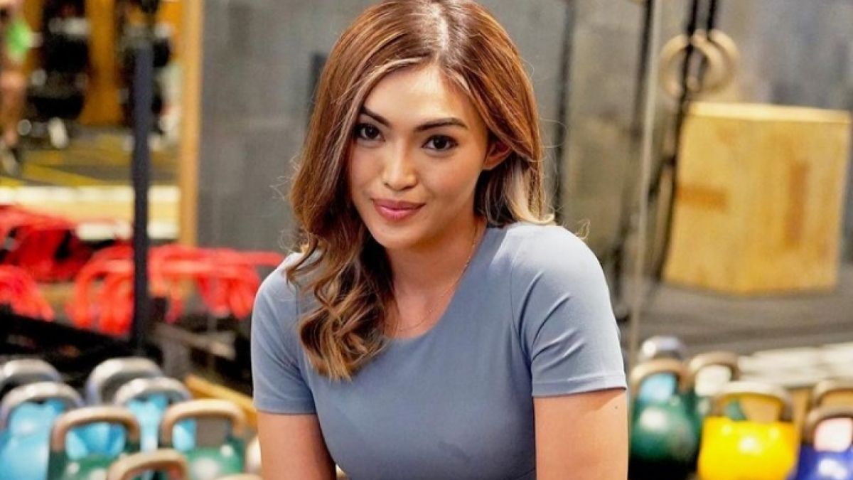 Anastasia Praditha saat berolahraga [Instagram]