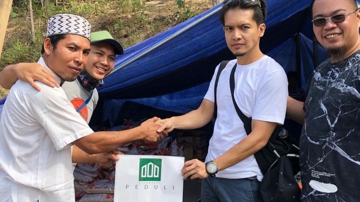 Momen kebersamaan antara Dimas Seto bersama almarhum ustad Koh Steven [instagram @dimasseto_1]