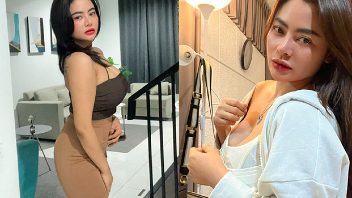 Kolase foto seeks dan catnip Vitalia Shesha. [Instagram @vitaliashesyareal]