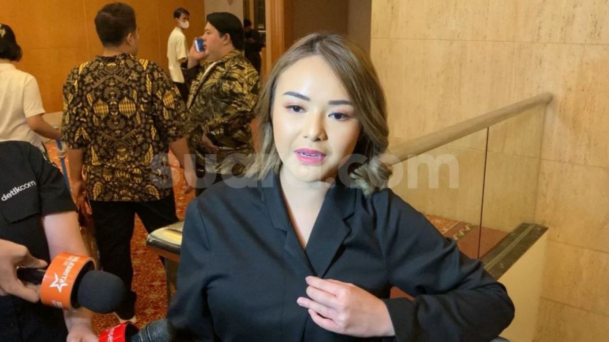Amanda Manopo ditemui di hotel Ritz-Carlton Mega Kuningan, Jakarta pada 20 November 2022. [Suara.com/Adiyoga Priyambodo]