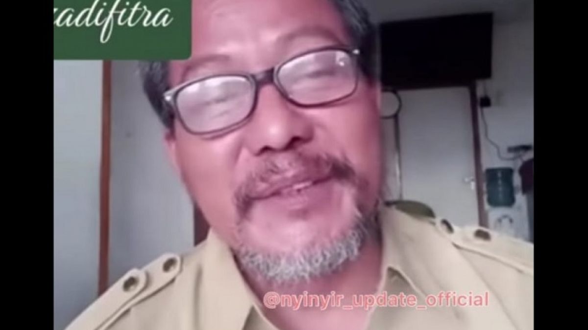 Potret Bapak-Bapak paruh baya yang mengatakan Lesti beri sumbangan Rp500 juta untuk gempa Cianjur justru di semprot netizen. [Instagram @insta_julid]
