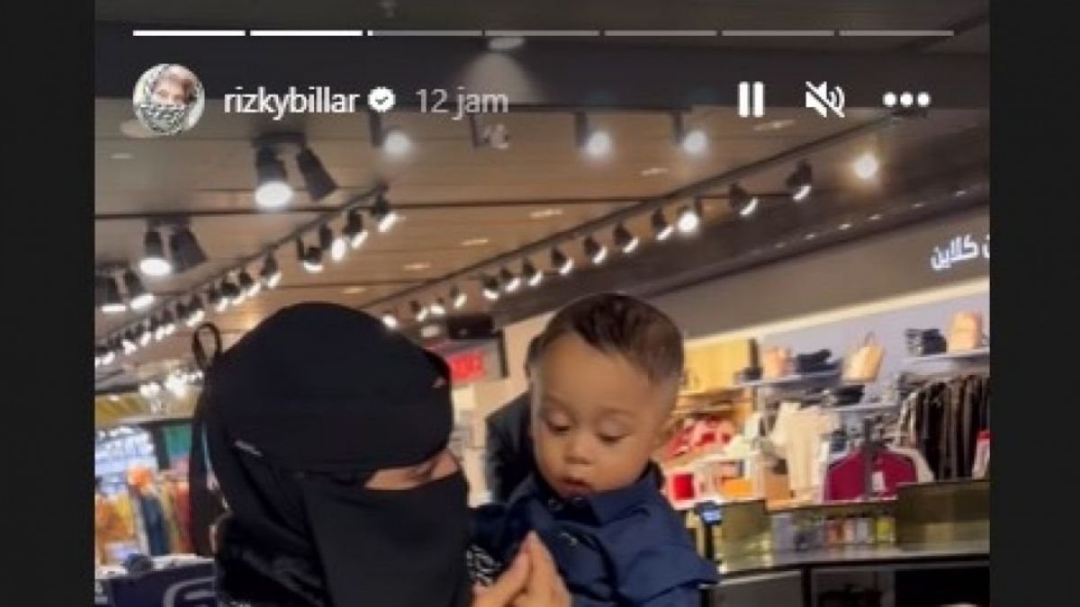 Rizky BIllar tidak terima Baby L di-bully (Instagram)