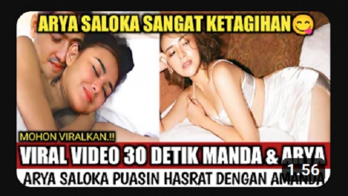 Cek fakta tentang Arya Saloka yang puaskan hasratnya dengan Amanda Manopo dalam video 30 detik. [Tangkap layar Youtube BRITIS TERKINI]