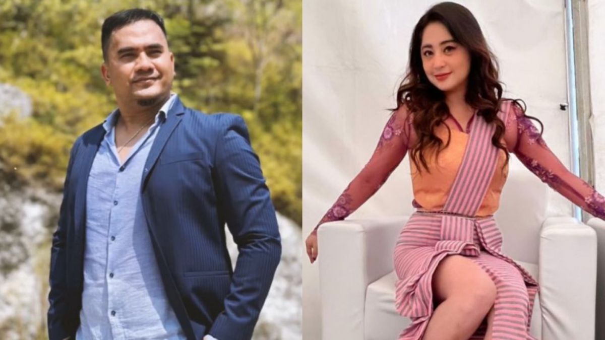 Kolase potret Saipul Jamil dan Dewi Perssik. Di luar dugaan. Pemilik goyangan aduhan, Dewi Perssik pernah menendang kepala Saipul Jamil saat keduanya masih terikat ikatan suci pernikahan. [Instagram]