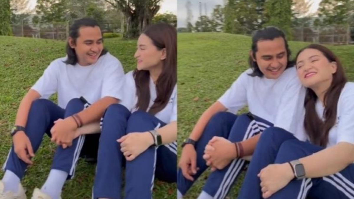 Nathalie Holscher dan Yogi Ilham. (TikTok/@yogayogikembar)