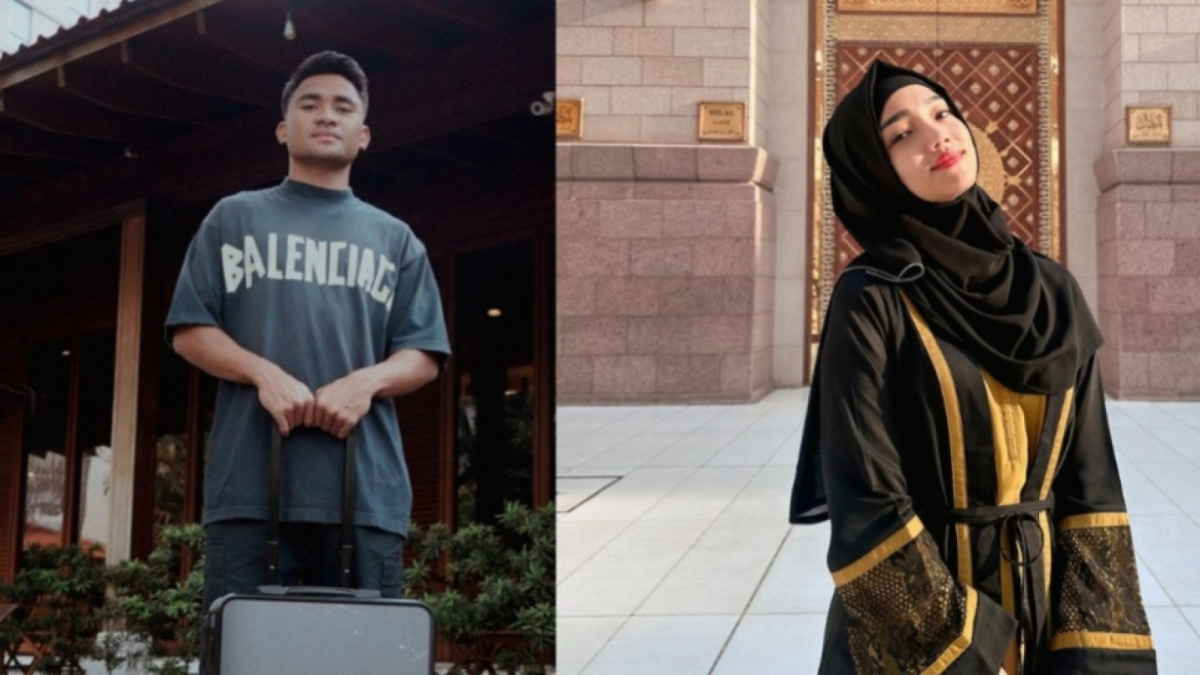 Kolase Asnawi Mangkualam dan Fuji Utami Putri (Instagram/@asnawi_bhr & @fuji_an)