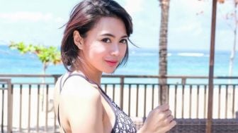 Menggoda, Wika Salim Main di Pantai, Warganet: Harta, Tahta, Wika