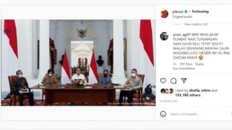 Pasca BBM Naik IG Jokowi Diserbu, Netizen: "Lanjutkan 1000 Periode"