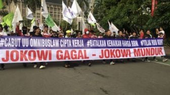 Buruh Long March dari Bogor ke Jakarta, Tuntut Jokowi Empat Hal Ini