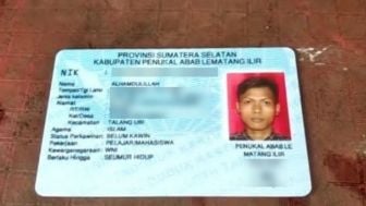 Viral, Seorang Pria di Sumatera Selatan Diberi Nama Alhamdulillah