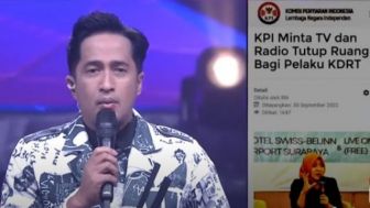 Rizky Billar Dipecat sebagai Host Program D'Academy Indosiar, Pelaku KDRT Dilarang Tampil di TV dan Radio