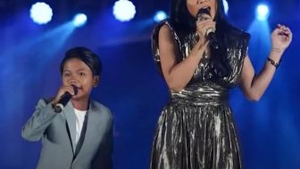 Farel Prayoga Duet dengan Bintang Dunia Anggun C Sasmi, Goyang Panggung dengan Lagu Heal the World dari Michael Jackson