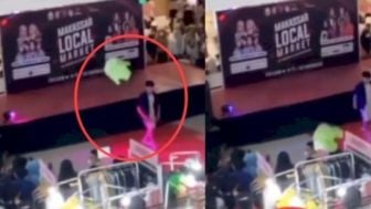 Viral, Peserta Dance KPop Dilempar Kursi Plastik, Pelakunya Ibu  Ibu