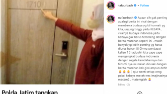 Nafaurbach Ikut Komentari Video Wanita Kebaya Merah yang Viral : Gak Penting Hingga Sebut Murahaan