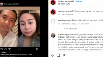 Denise Chariesta Unggah Foto Bareng Regi Datau di Instagram, Begini Kemiripan Wajah Keduanya