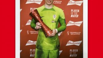 Simak Profil Kiper Kroasia Dominik Livakovic, Man of the Match Brazil vs Kroasia