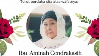 Akrtis Legendaris Aminah Cendrakasih Tutup Usia, Rasa Kehilangan Tergambar Jelas dalam Komentar serta Doa Warganet dan Aktris Tanah Air