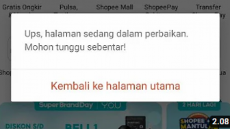 Penyebab Shopee Error Hari Ini Senin 6 Februari 2023: Ternyata Ini Cara Mengatasi Aplikasi Logout Tiba-tiba