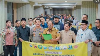 Demi Kondusifitas Kota Cimahi, Aliansi Mahasiswa Cimahi Lakukan Hal Ini