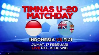 Link Live Streaming Timnas U20 Matchday Indonesia vs Fiji di TV Online Malam Ini Jumat 17 Februari 2023 Jam 19.00 WIB