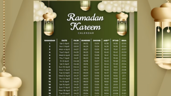 Jadwal Imsakiyah Ramadhan 2023 Sebulan Penuh Mulai 23 Maret Hingga Idul Fitri 1444 H