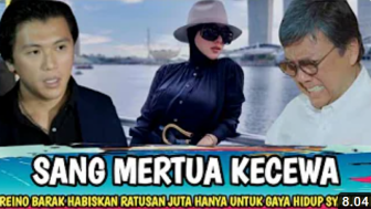 CEK FAKTA: Mertua Kecewa, Reino Barack Habiskan Uang Ratusan Juta untuk Gaya Hidup Syahrini