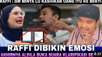 CEK FAKTA: Raffi Ahmad Minta Uang Dikembalikan Aldila Usai Gugat Cerai Indra Bekti, Suasana Semakin Memanas