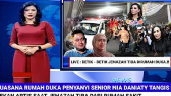 CEK FAKTA: INNALILLAHI Kabar Duka Nia Daniaty, Almarhumah Meninggal Dunia karena Penyakit Kanker Paru-paru, Ada Lesti Kejora?