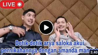 CEK FAKTA: Live, Arya Saloka Mengakui Pernikahannya dengan Amanda Manopo di Hadapan Evan Sanders