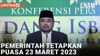 Pemerintahan Tetapkan 1 Ramadhan 1444 H Besok Kamis, 23 Maret 2023