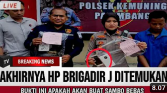 CEK FAKTA: Hp Brigadir J Akhirnya Ditemukan, Apakah Ferdy Sambo Bebas?