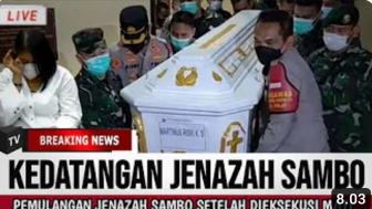 CEK FAKTA: Malam Ini, Kedatangan Jenazah Ferdy Sambo Setelah Selesai Dieksekusi Mati?