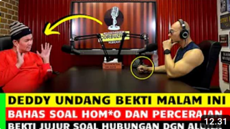 CEK FAKTA: Indra Bekti Jujur Soal Isu Penyimpangan Seksual Hingga Diceraikan Aldila Jelita di Podcast Deddy Corbuzier?