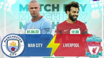 Sedang Berlangsung! Live Streaming Manchester City vs Liverpool Liga Inggris Tinggal Klik Disini