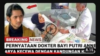 CEK FAKTA: Breaking News, Arya Saloka Kecewa dengan Hasil USG Anak Keduanya