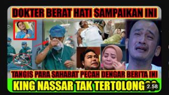 CEK FAKTA: Akhirnya Dokter Ungkap Nassar Tak Tertolong, Tangis Rekan Artis dan Sahabat Pecah