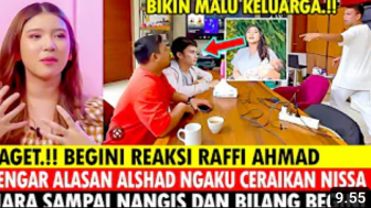 CEK FAKTA: Alshad Ahmad Blak-blakan di Rumah Raffi Ahmad Soal Anak Nissa Asyifa, Suami Nagita Kecewa Berat