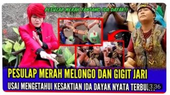 CEK FAKTA : Pesulap Merah Akui Kesaktian Ida Dayak Sampai Melongo dan Gigit Jari, Benarkah?