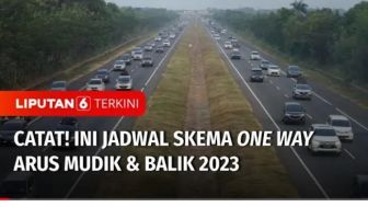 Catat Tanggalnya ! Info Jadwal One Way Arus Mudik - Balik Lebaran 2023